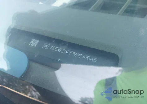 2016 Chevrolet Express G2500 Work Van из США, поврежденный, VIN 1GCWGAFF5G1156045